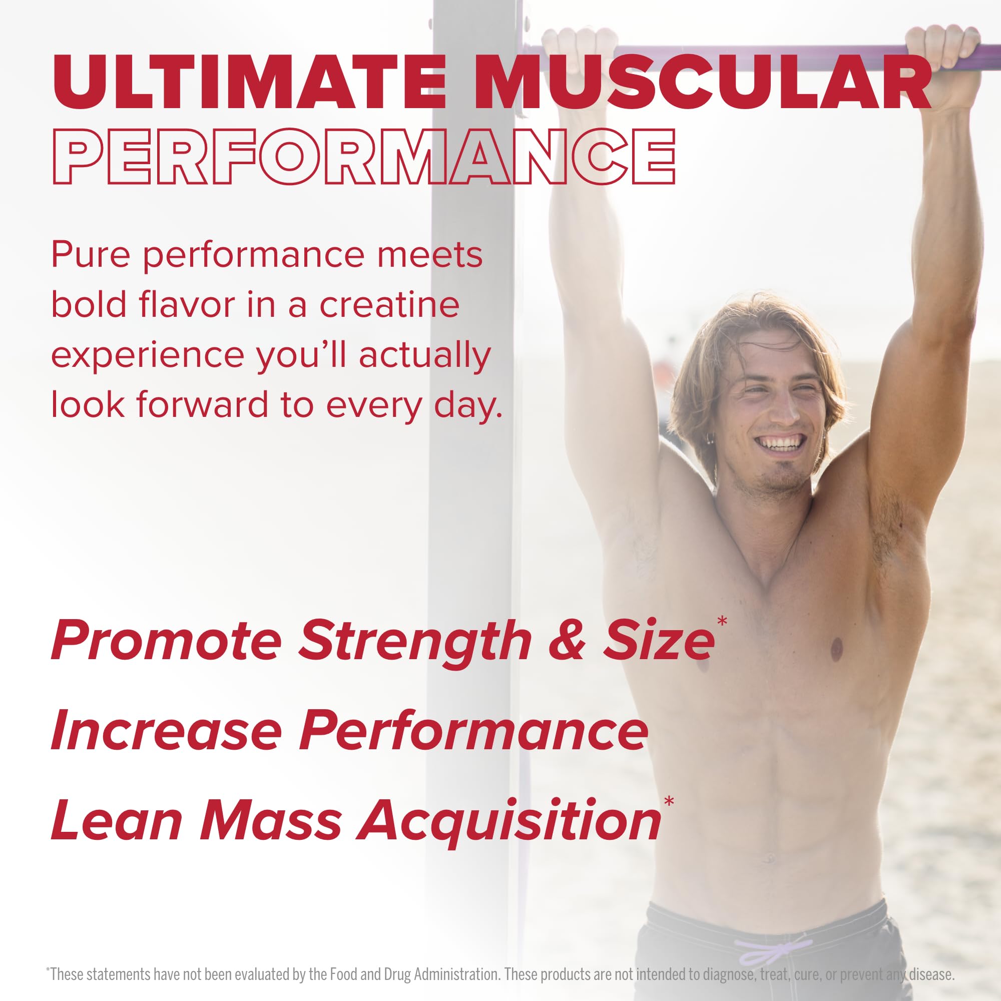 FINAFLEX Pure Creatine + CALYPSO Strawberry Lemonade 7.5 oz | 5g Creatine Monohydrate | 30 Servings