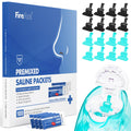 FireAnt 100 Saline Packets & 16-Pack Silicone Pods for Navage Nasal Care