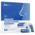 FireAnt Saline Packets for Nasal Rinse – 60 Premixed, PH-Balanced, Pharmaceutical Grade