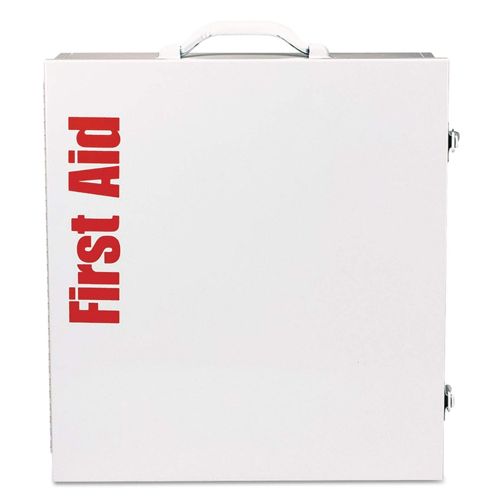 First Aid Only 90575 3-Shelf ANSI B+ OSHA Compliant First Aid Cabinet, 676-Piece Emergency Kit (100–150 People)