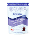 First Day Men's Nighttime Reset Magnesium Gummies – Sleep Support, Mood & Energy (No Melatonin) – 30-Day Supply
