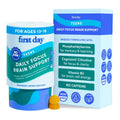 FIRST DAY Teen Brain & Focus Gummies (Ages 13–18) – Cognizin® Citicoline & Phosphatidylserine | Vegan, Non-GMO, Caffeine-Free | 30-Day Supply