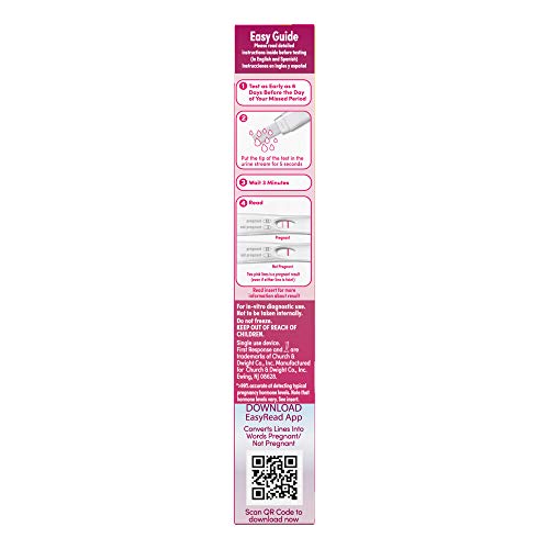 First Response Early Result Pregnancy Test – Pack of 2 (6 Days Early)