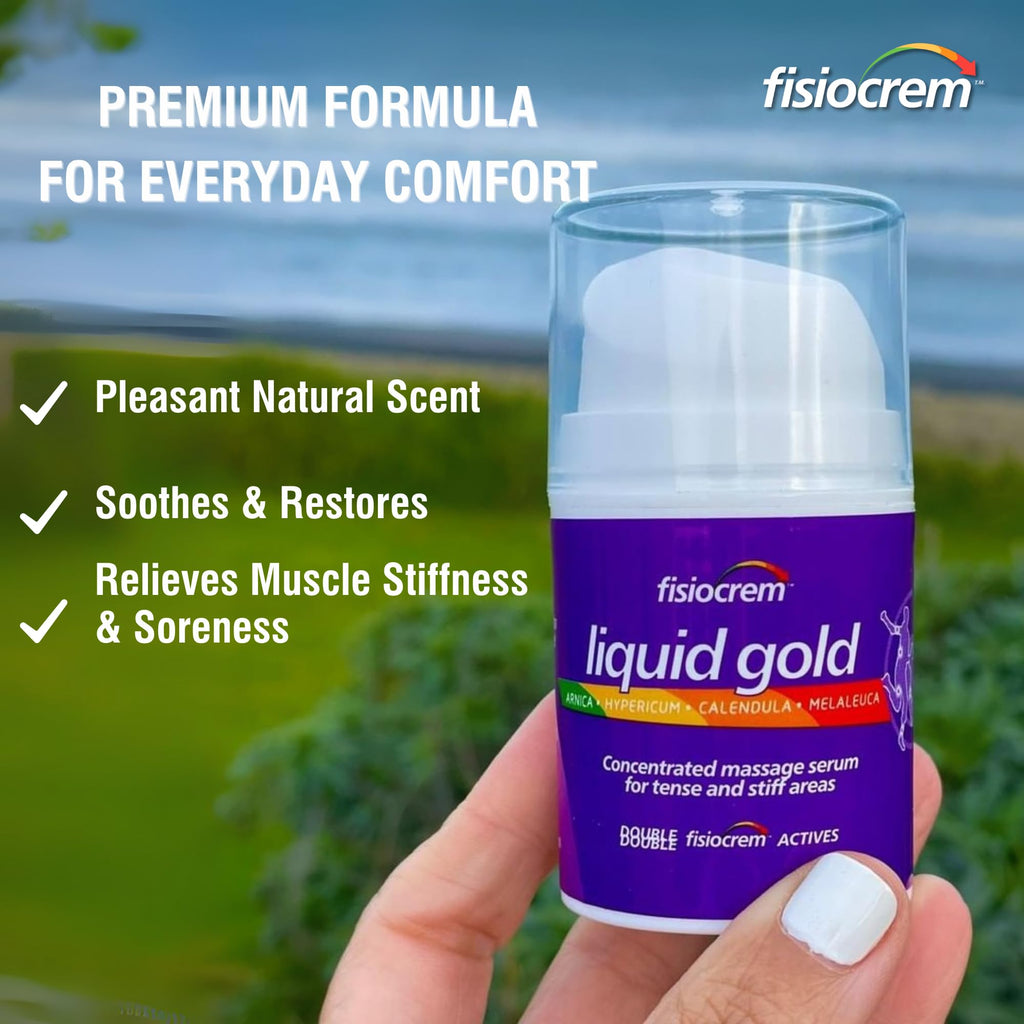 Fisiocrem Liquid Gold – Concentrated Massage Serum (50 ml)