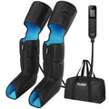 FIT KING Air Compression Leg & Foot Boots Massager – Circulation, Edema Support, 3 Modes