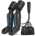 FIT KING Rechargeable Leg & Foot Massager – Cordless Air Compression, 3 Modes, 10 Intensities, 5 Timers