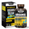 Fitfido MSM 1000mg Capsules – Organic Sulfur for Joints, Hair, Skin & Nails | 180 Caps