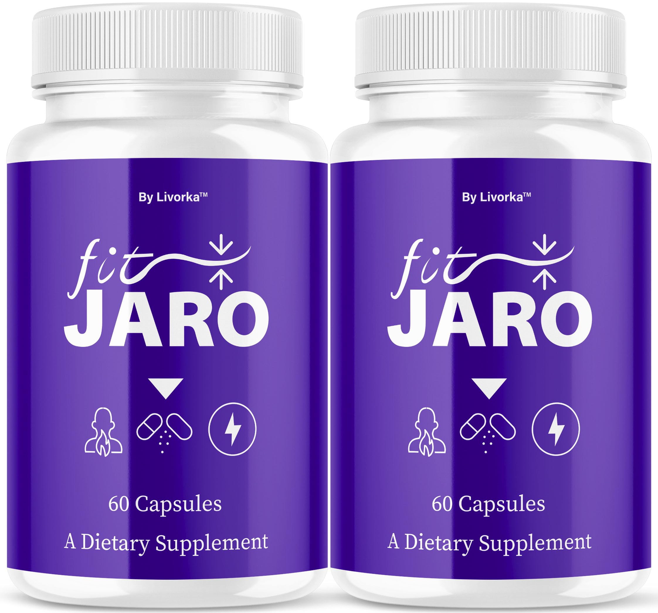 (2 Pack) FitJaro Advanced Formula – Maximum Strength Capsules & Pills, Premium All-Natural, 120 Capsules