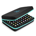 FITNATE Essential Oils Storage Case - 70 Bottles, Blue Travel Case with Labels
