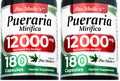 FITO MEDIC'S Lab Pueraria Mirifica Capsules - 180 Count | 12000 mg per Serving | Ultra High Absorption | Pack of 2 | Supplement for Women