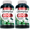 FITO MEDIC'S Lab Chlorophyll 800 mg per Serving - 200 Softgels (Pack of 2)