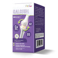 FitRx EuBone Calcium + Magnesium with Vitamin D3 & K2 – 30 Servings (Plant-Based Minis)