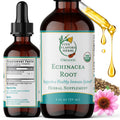 FIVE FLAVORS HERBS Echinacea Root Tincture – Immune Support, Bites & Stings, 2 Fl Oz