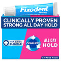 Fixodent Original Secure Denture Adhesive Cream – 2.4oz Tubes (Pack of 5) for Full & Partial Dentures