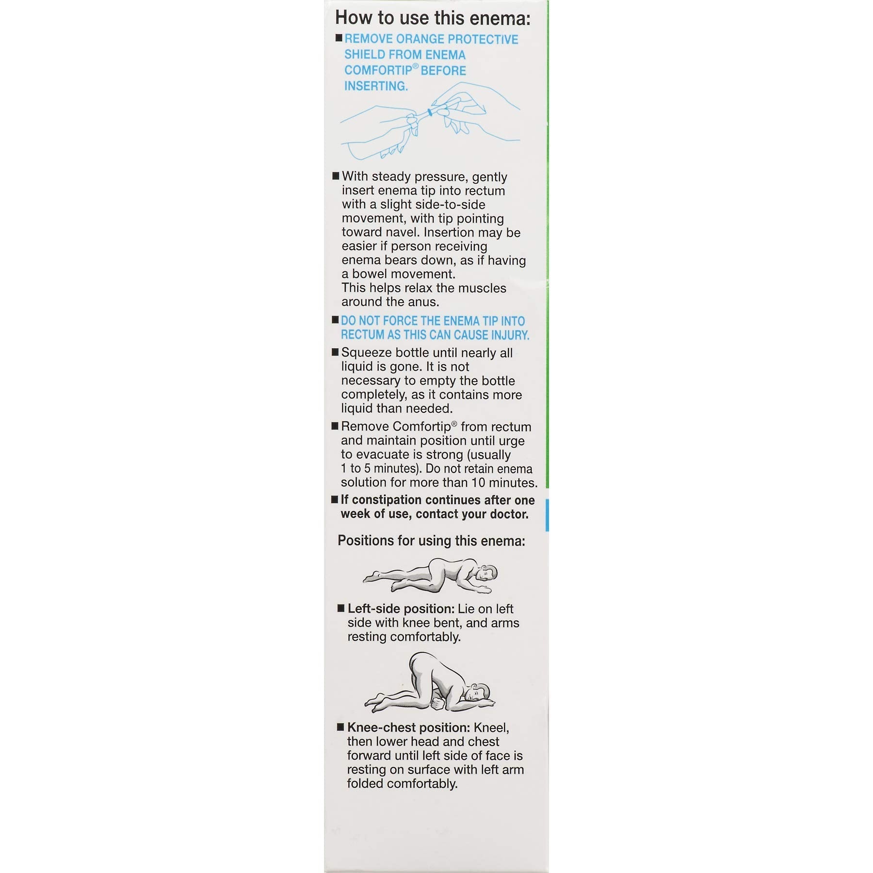 Fleet Adult Enema 2 Pack – Gentle, Pre-Filled Saline Enemas for Convenience
