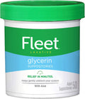 Fleet Adult Glycerin Suppositories 50-Count (2-Pack) with Aloe – Doctor-Recommended Gentle Bowel Relief