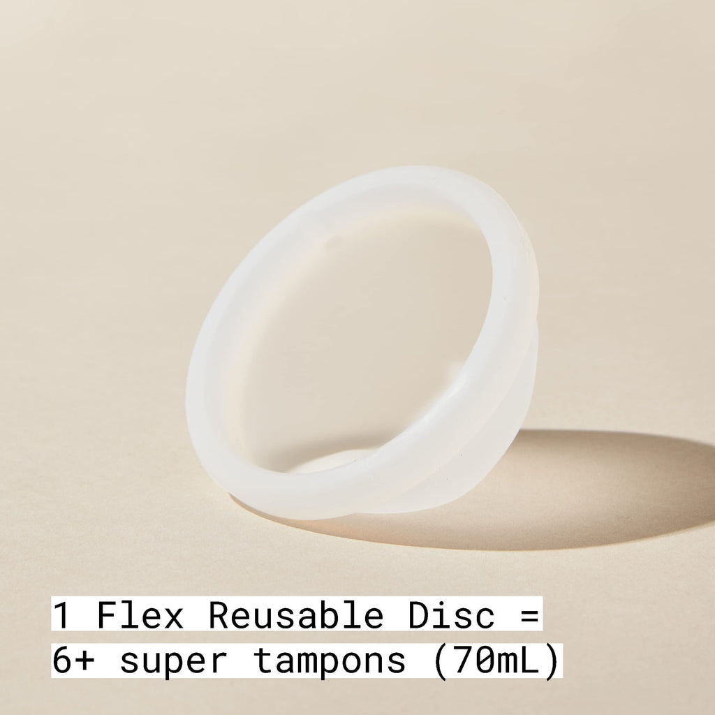 FLEX Reusable Disc | Reusable Menstrual Disc for Leak-Proof Comfort | HSA/FSA Eligible