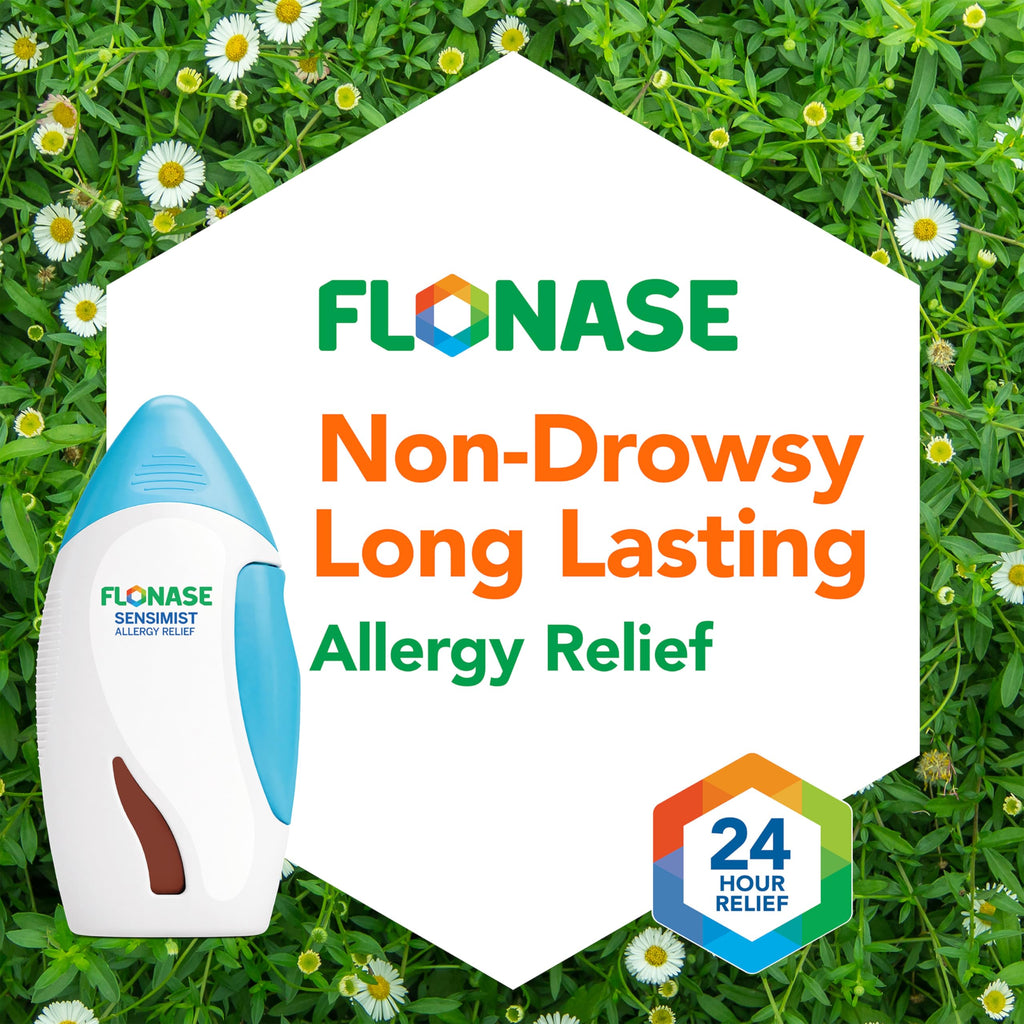 Flonase Sensimist Allergy Relief Nasal Spray – 24-Hour Non-Drowsy Multi-Symptom Relief | 60 Sprays