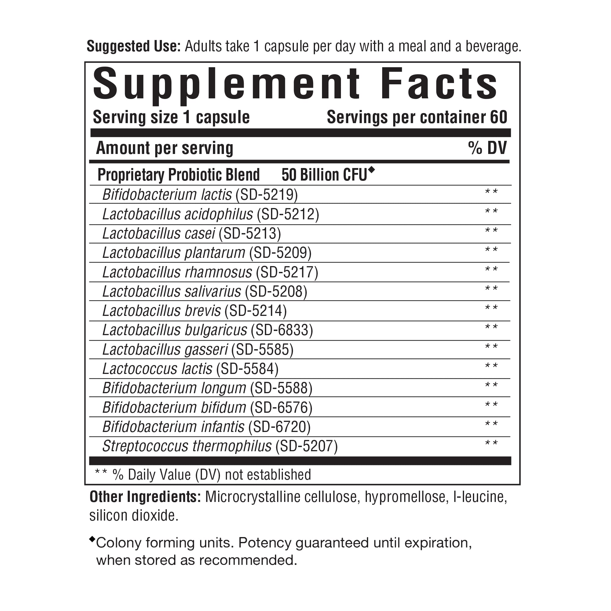 Flora 50-14 Clinical Probiotic | 50B CFU, 14 Strains - Innate Response