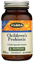 Flora Udo's Choice Children's Probiotic - 7 Strains, 5B CFU, Ages 5-15, 60 Capsules