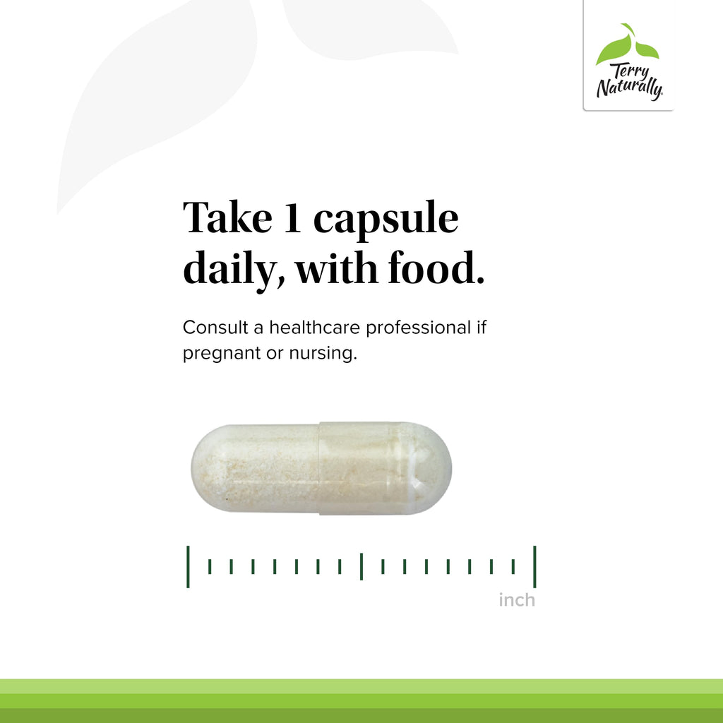 Terry Naturally FloraSure Probiotic - Digestive Health, Bloating & Gas Relief - 30 Capsules