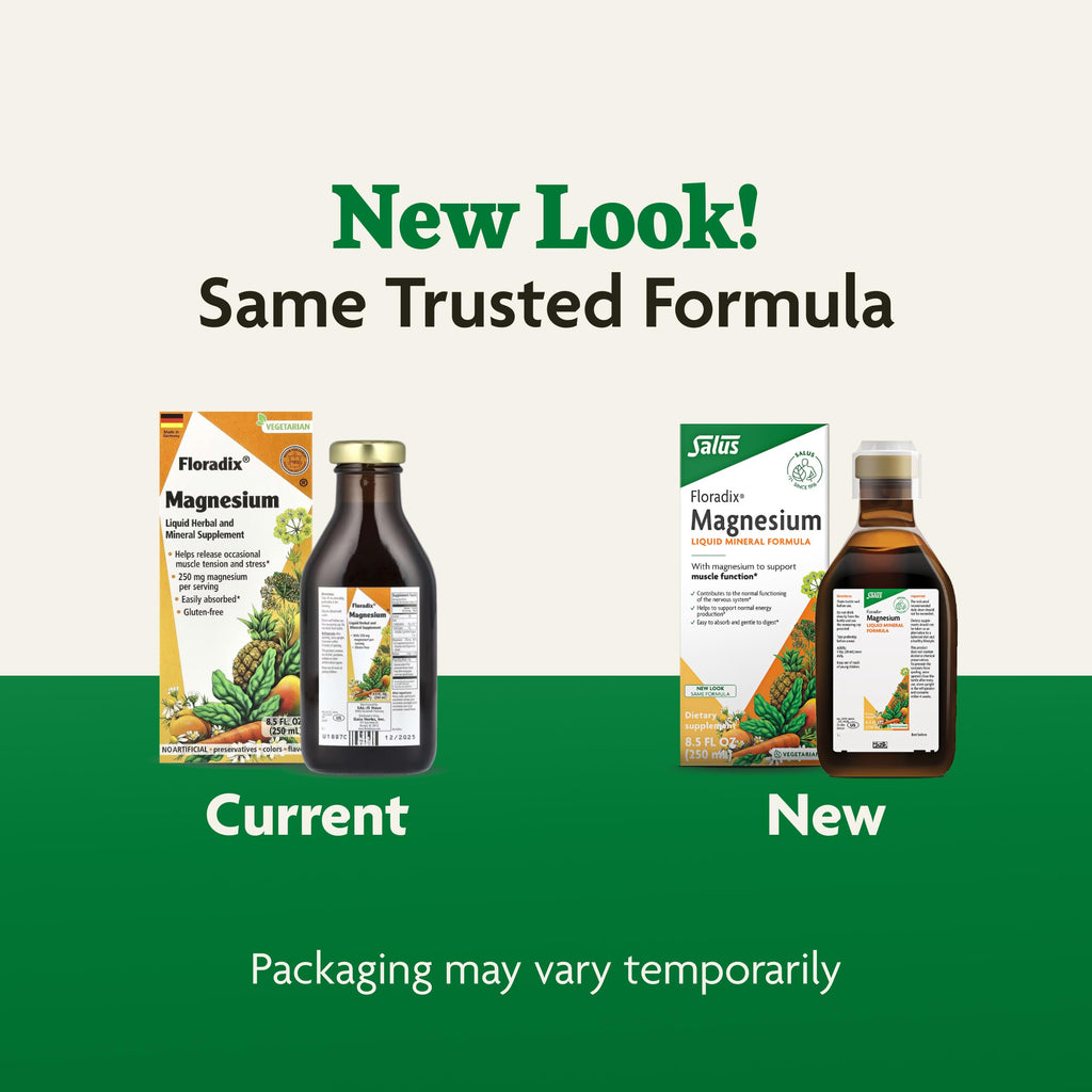 Floradix Magnesium – Liquid Magnesium for Nervous System & Muscle Function (8.5 fl oz) | Vegetarian & Gluten-Free