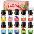 Floral Essential Oils Set – Holamay Premium Fragrance Oils for Candle Making (5ml x10) – Rose, Jasmine, Neroli, Gardenia, Lilac & More