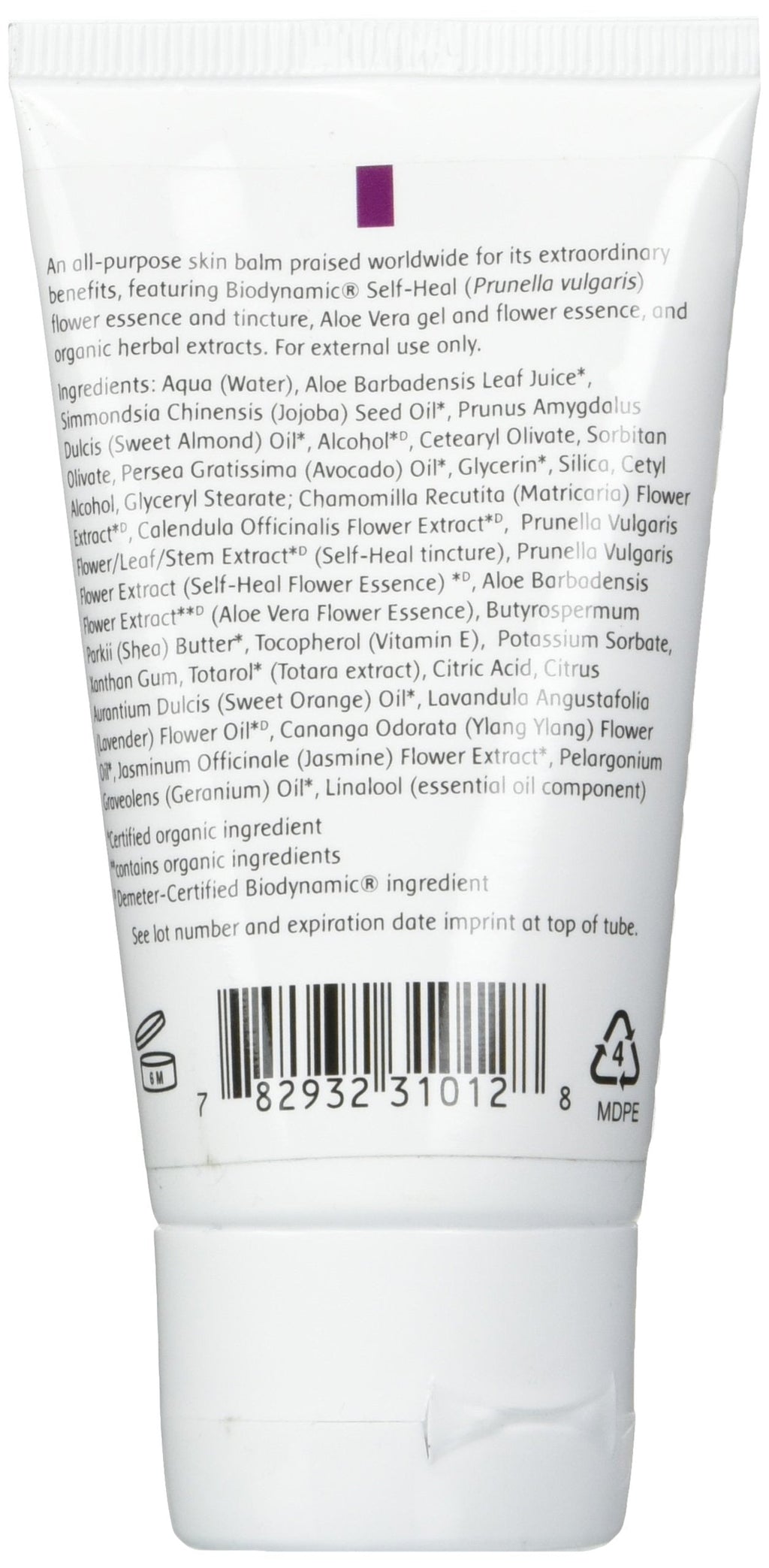 Flower Essence Services Self-Heal Cream, 2 Ounce