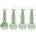 4 Pack Flower-Shaped Contact Lens Remover with Storage Box – Hard/RGP Lenses