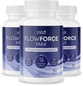 FlowForceMax Herbal Support - Plant-Based Saw Palmetto (30 Chewables)
