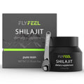 FlyFeel Shilajit Resin – Pure Organic Shilajit Gold Grade, 50g (100 Servings)