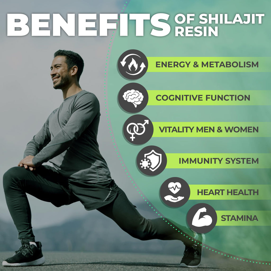 FlyFeel Shilajit Resin – Pure Organic Shilajit Gold Grade, 50g (100 Servings)