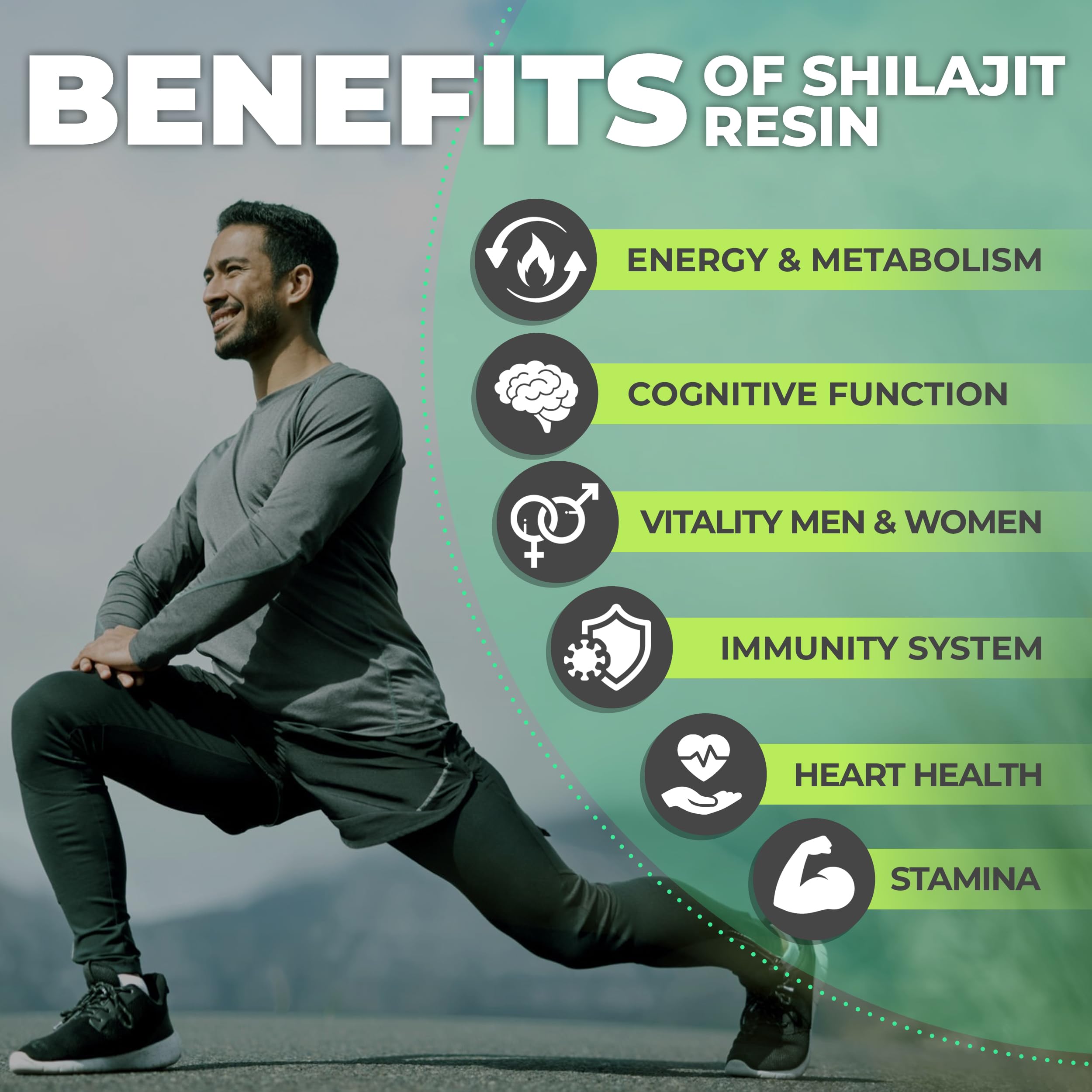 FlyFeel Shilajit Resin – Pure Organic Shilajit Gold Grade, 50g (100 Servings)