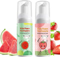 Kids Foam Toothpaste 2-Pack for U-Shaped Electric Toothbrushes – Strawberry & Watermelon