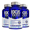 Focus Factor Brain Supplement – Complete Multivitamin for Memory & Focus (Pack of 3, 150 Count)