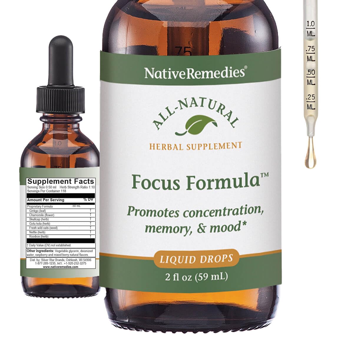 Native Remedies Focus Formula - Natural Focus Support