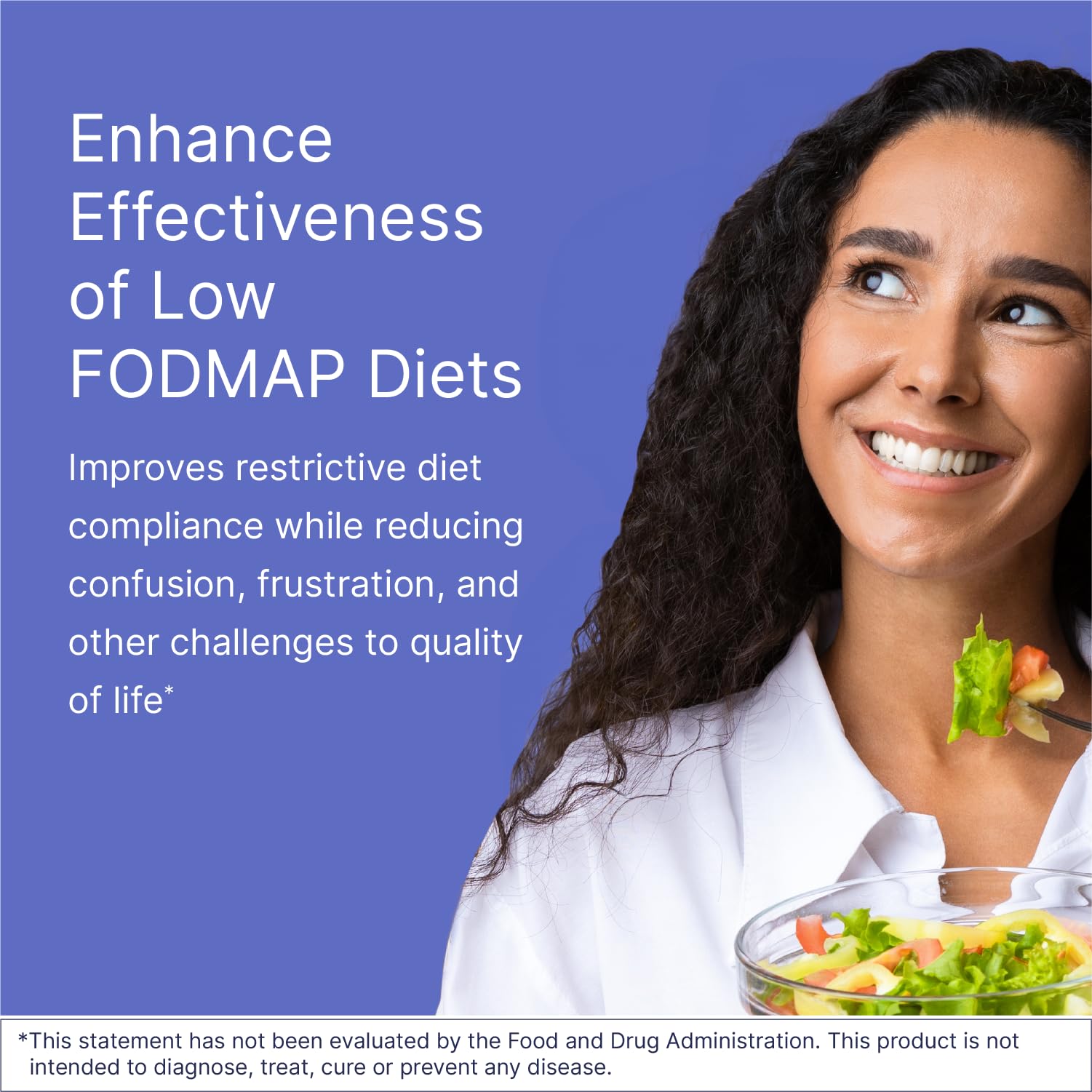 Microbiome Labs FODMATE Digestive Enzymes for Women & Men — Low FODMAP Support (120 Capsules)