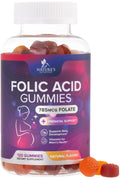 Folic Acid Gummies for Women 785mcg – Vegan Prenatal Vitamins (120 Gummies)
