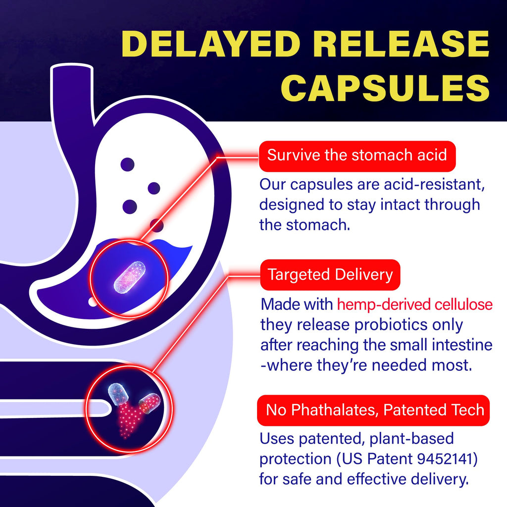 FOLONA Akkermansia GLP-1 Probiotic with Berberine & Beta-Glucan – Delayed-Release, 60 Capsules