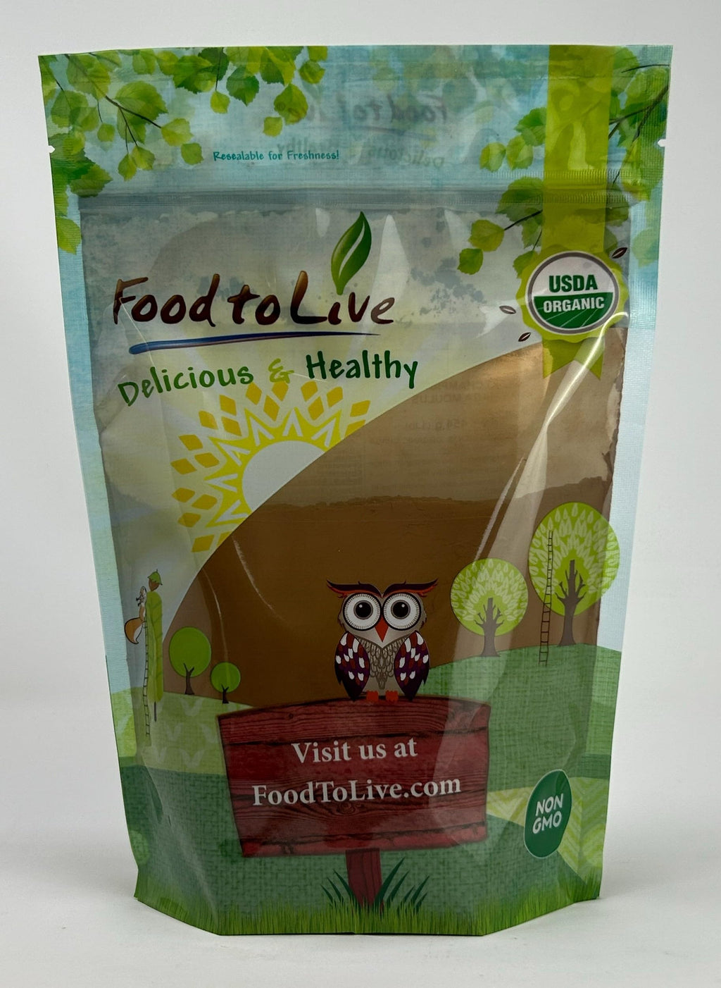 Food to Live Organic Chaga Mushroom Powder, 1 Pound – Non-GMO, Vegan, 100% Pure Kosher