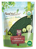 Food to Live Organic Spirulina Powder - 4 lb | Non-GMO, Kosher, Raw