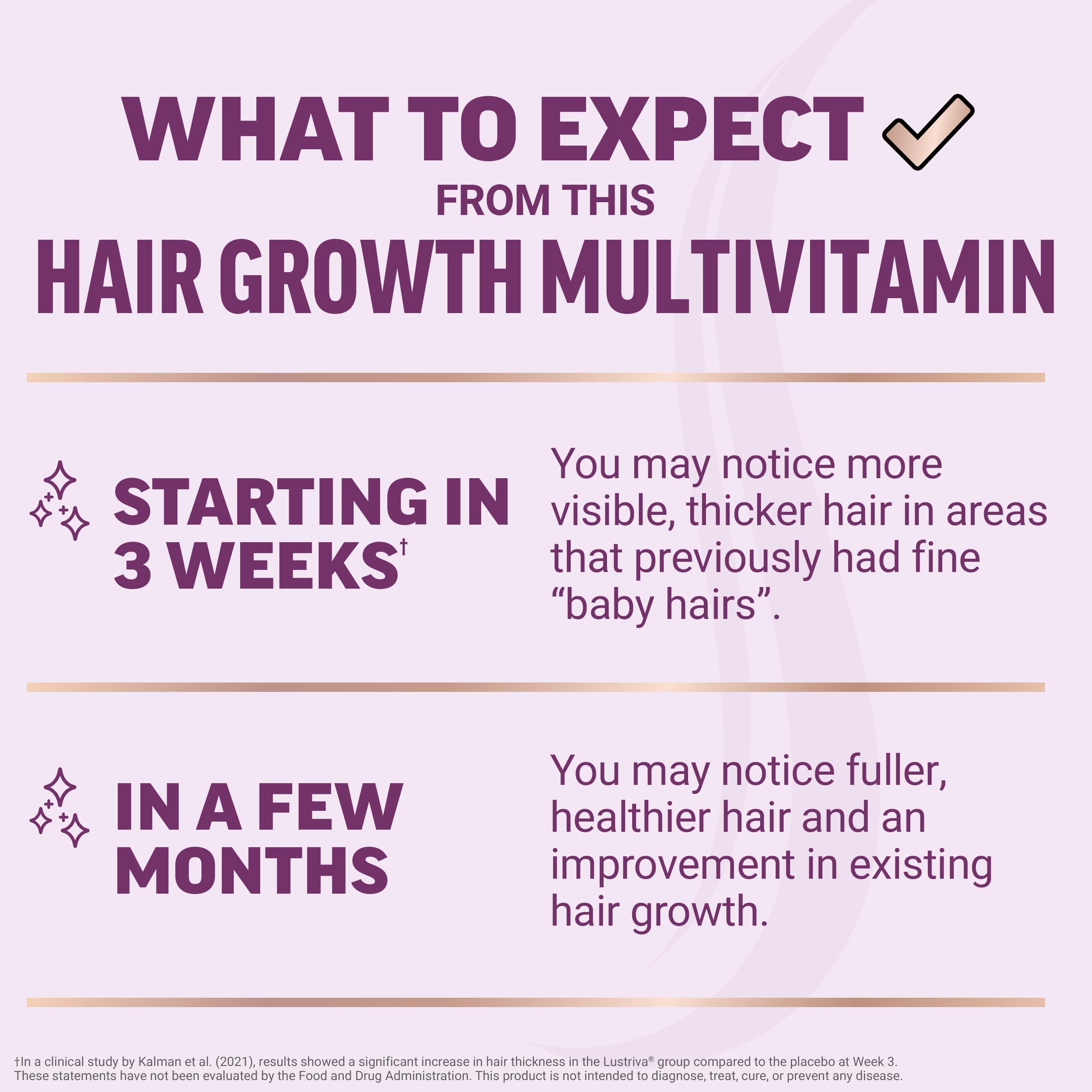Force Factor Hair Growth Accelerator Multivitamin – Lustriva, Biotin & Vitamins A–E, 90 Capsules