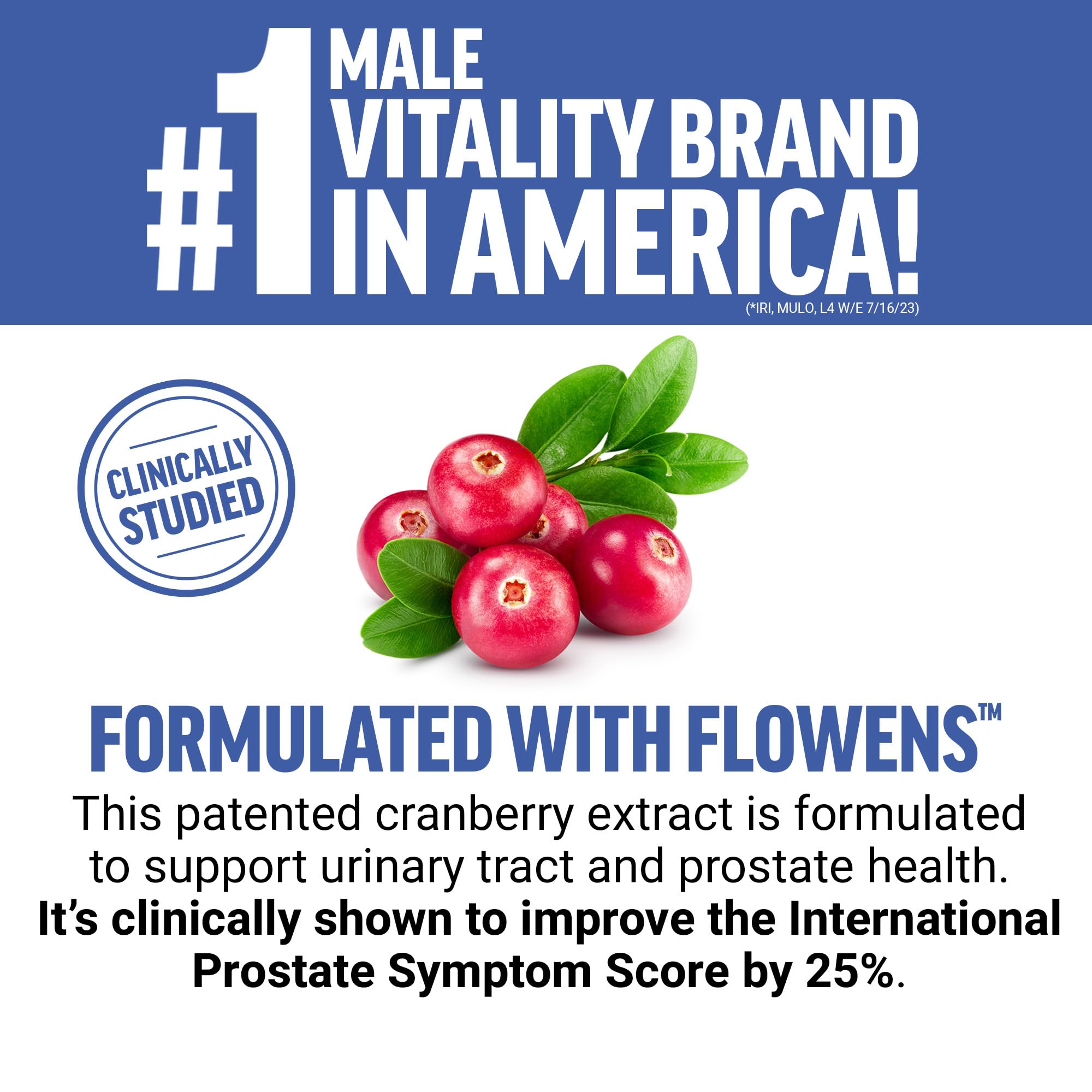 FORCE FACTOR Prostate Advanced – Prostate & Urinary Support, 180 Tablets