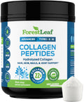 ForestLeaf Collagen Peptides Powder Unflavored – Grass-Fed Type 1-3, Hydrolyzed Keto Collagen Protein 11g per Serving