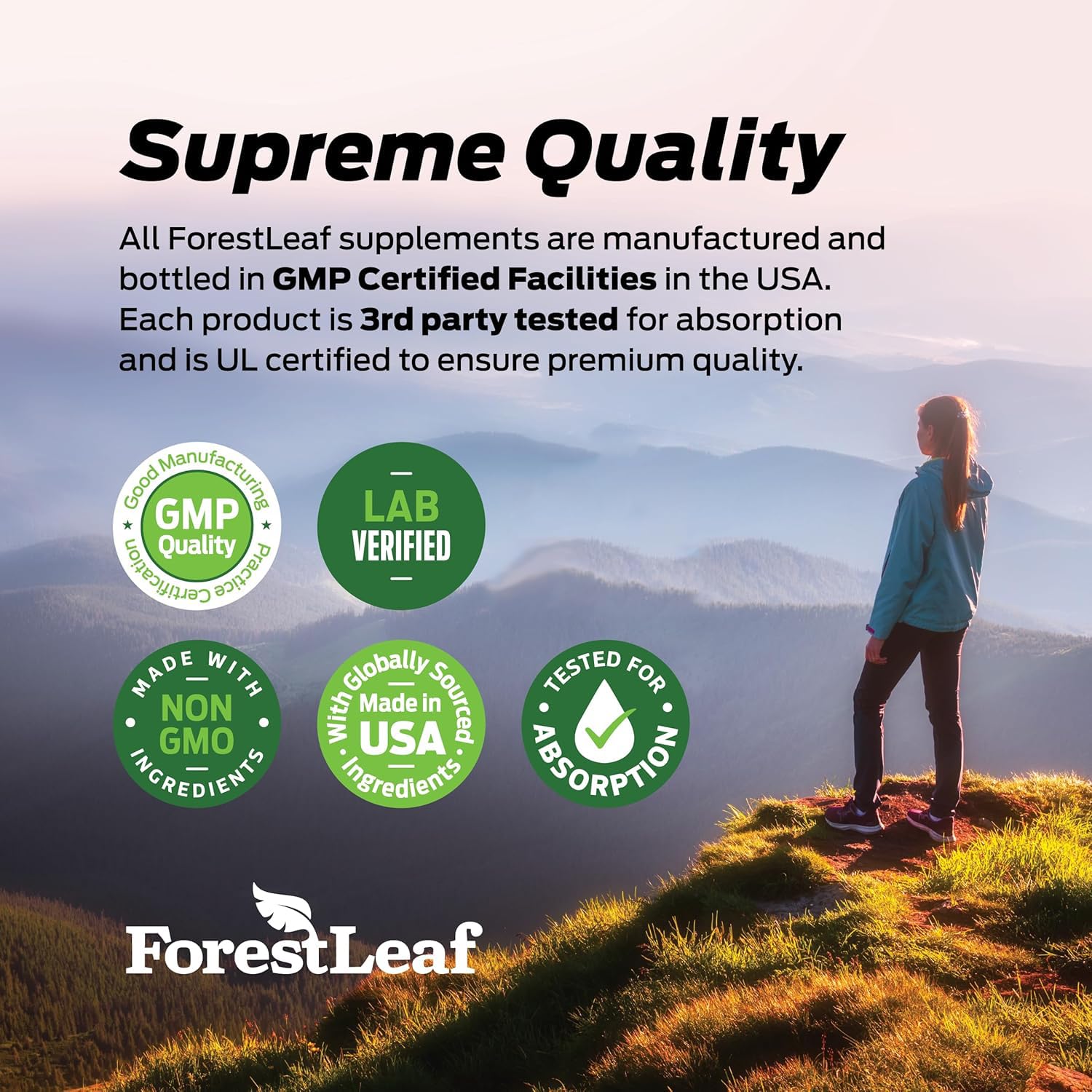 ForestLeaf Grass Fed Beef Liver Capsules - 3000mg per Serving, 180 Caps