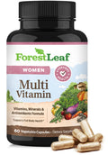 ForestLeaf Daily Vitamin Multivitamin for Women - Women's Multivitamin & Multiminerals (60 Veg Caps)