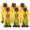 Forever Living Aloe Vera Gel – 99.7% Pure Inner Leaf, Preservative-Free, 11.15 fl oz (Pack of 6)