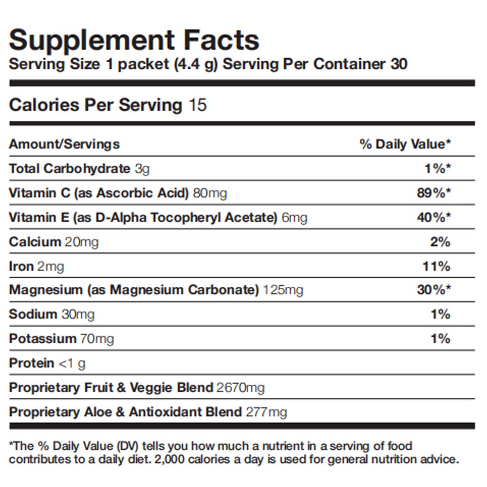 Forever Supergreens by Forever Living - 30 Packets | 20+ Greens & Superfoods
