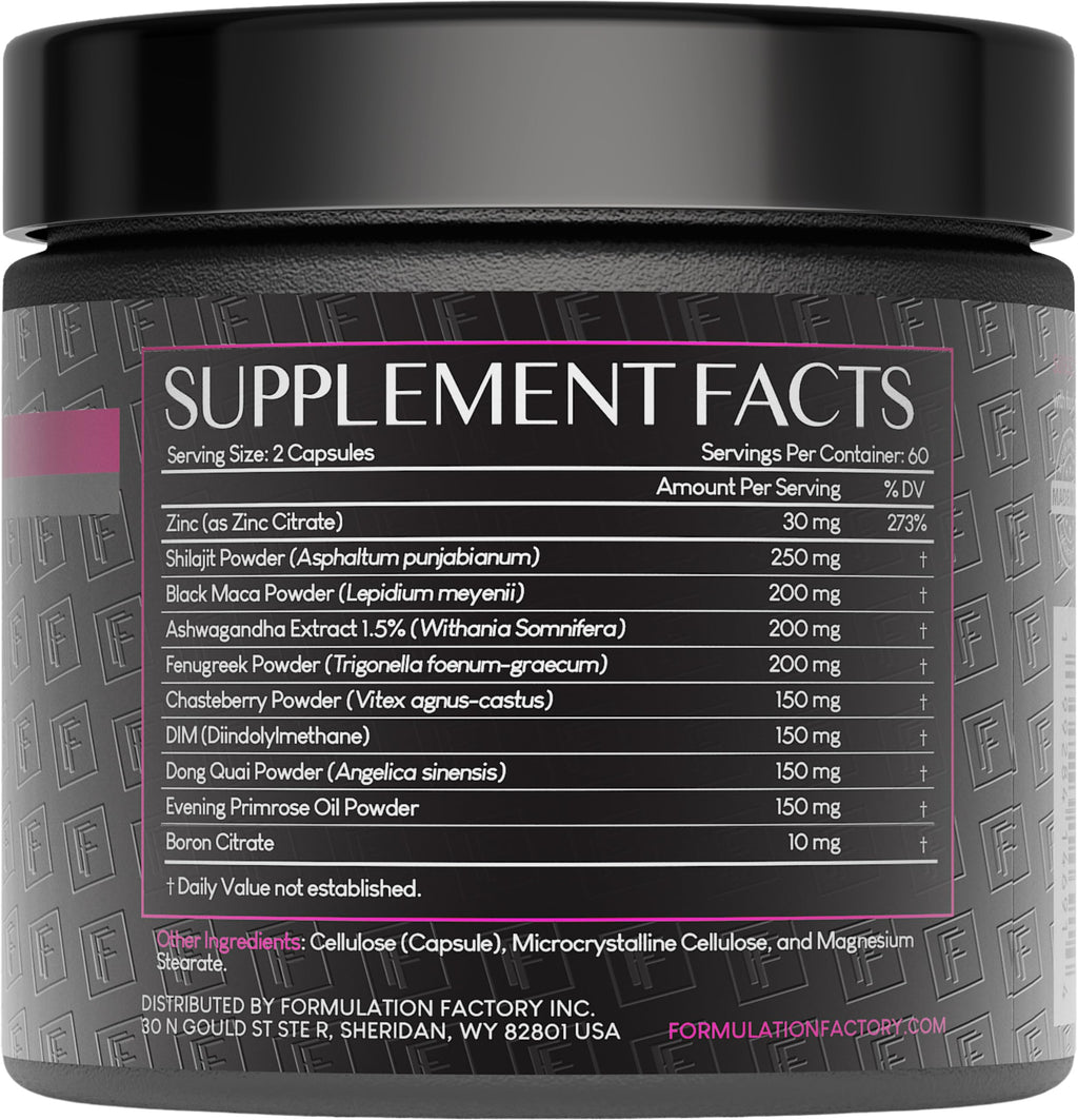 Formulation Factory She's Obsessed: 10-in-1 Hormone Balance Maximizer – 240 Count (Pack of 2)