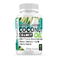 FORTE NATURALS Coconut Oil Softgels 1000mg | C8/C10 MCT for Brain & Gut Health